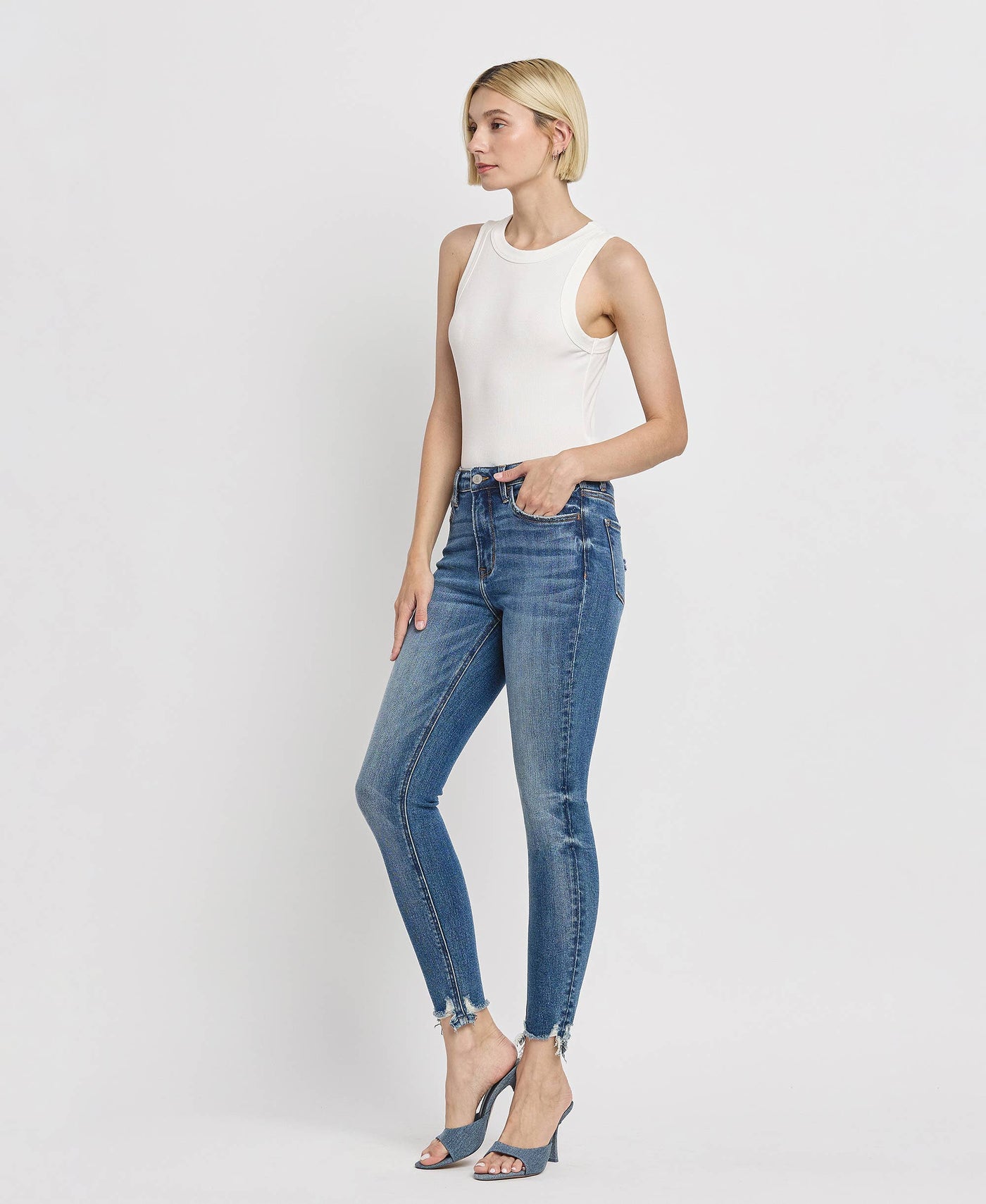 Get It GIrl High Rise Skinny Jeans