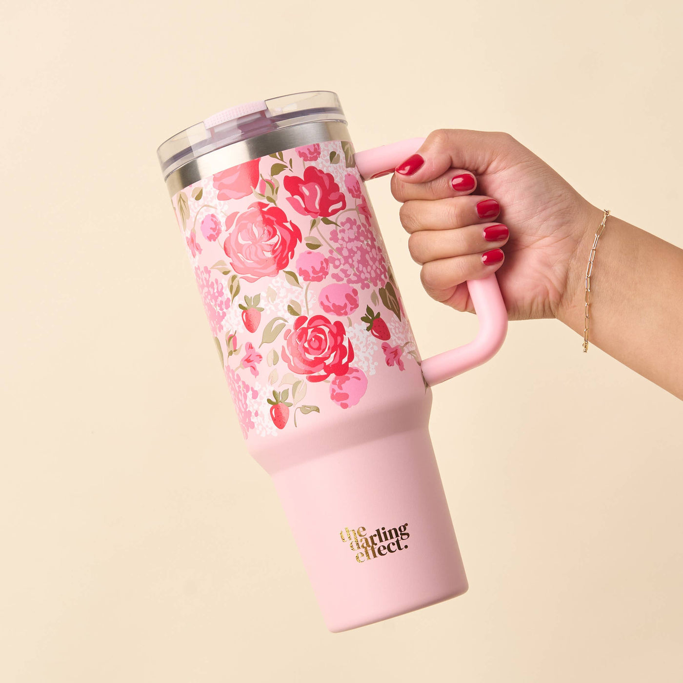 Rose Garden 40 oz  Tumbler