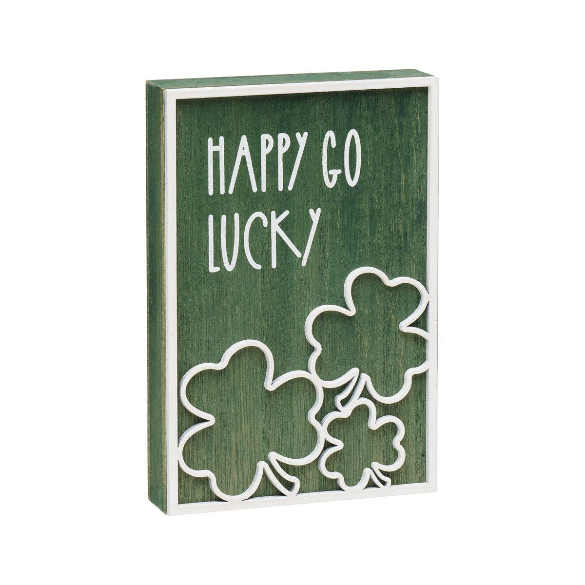 Happy Go Lucky St. Patrick's Day Block