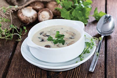 Sherried Mushroom Soup