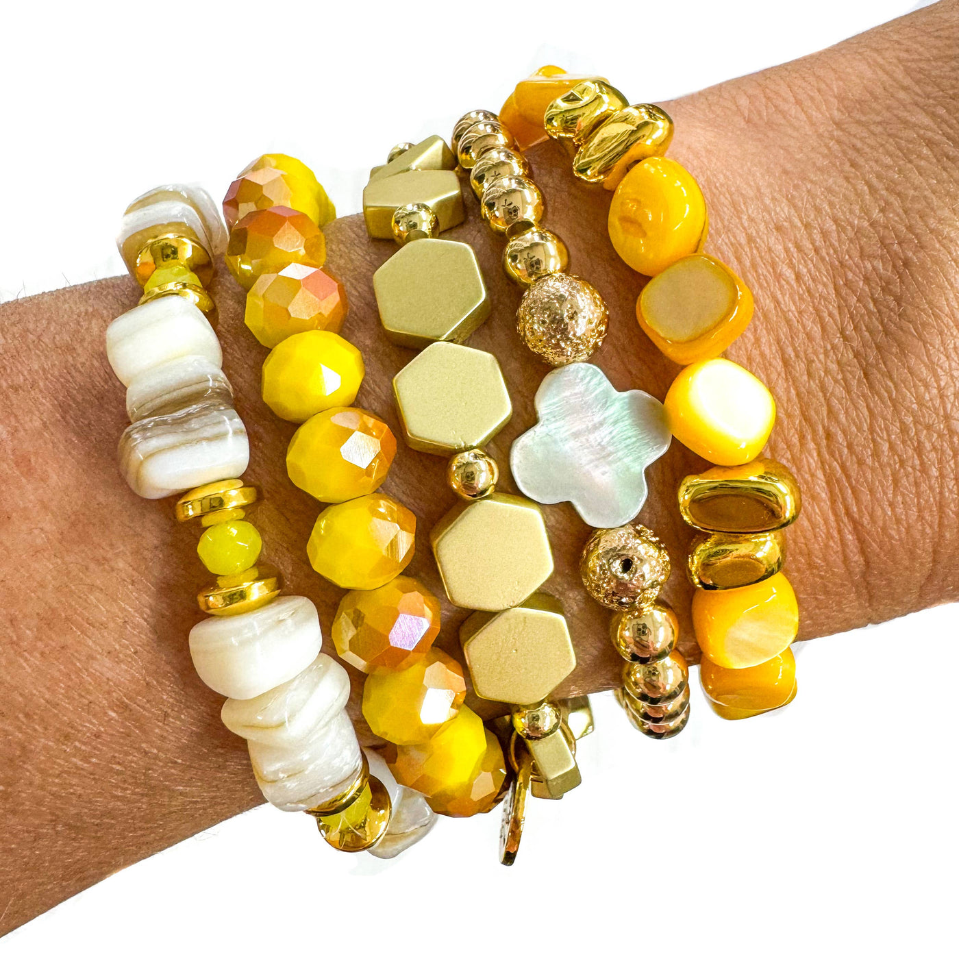 Sweet Like Honey Bracelet Stack