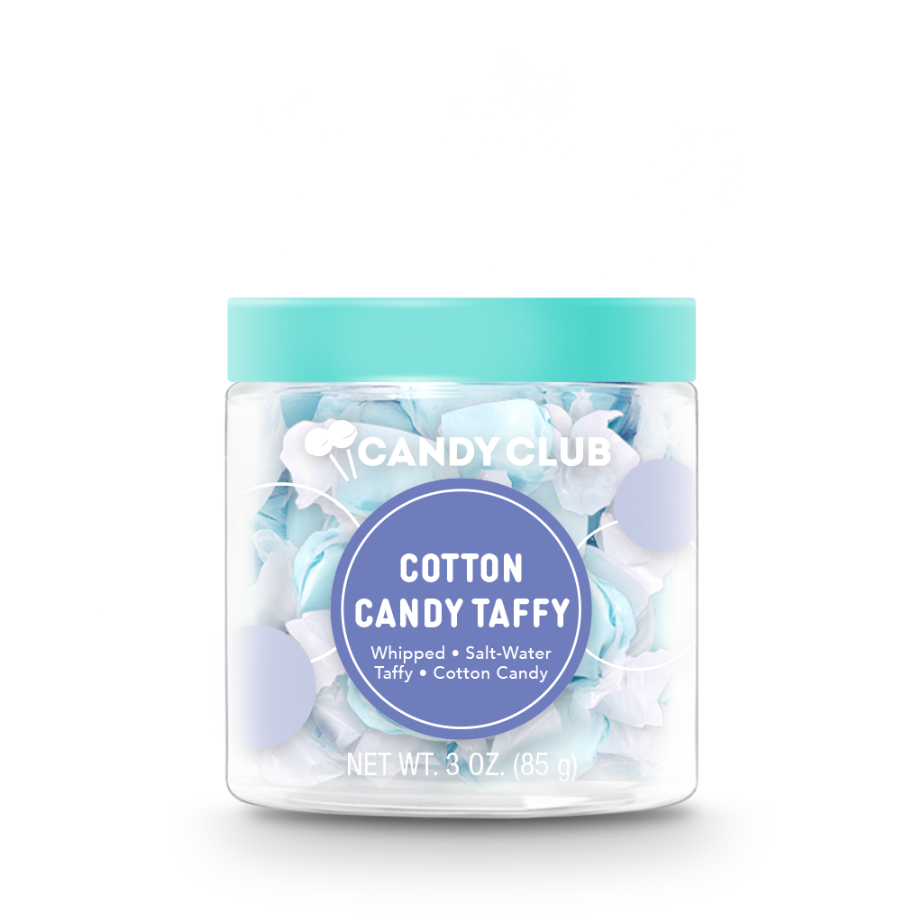 Cotton Candy Taffy Candies