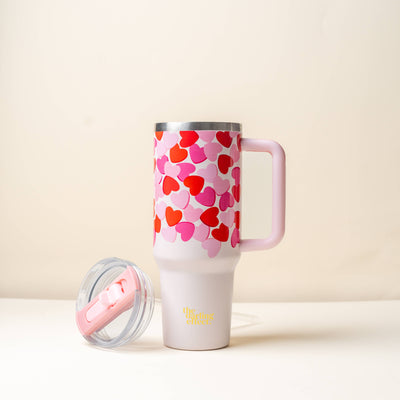 Blushing Hearts 40 oz Tumbler