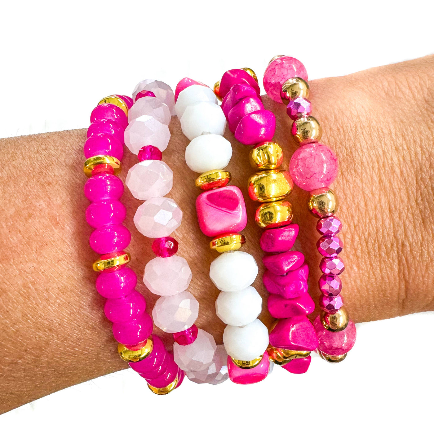 Perfect In Pink Bracelet Stack