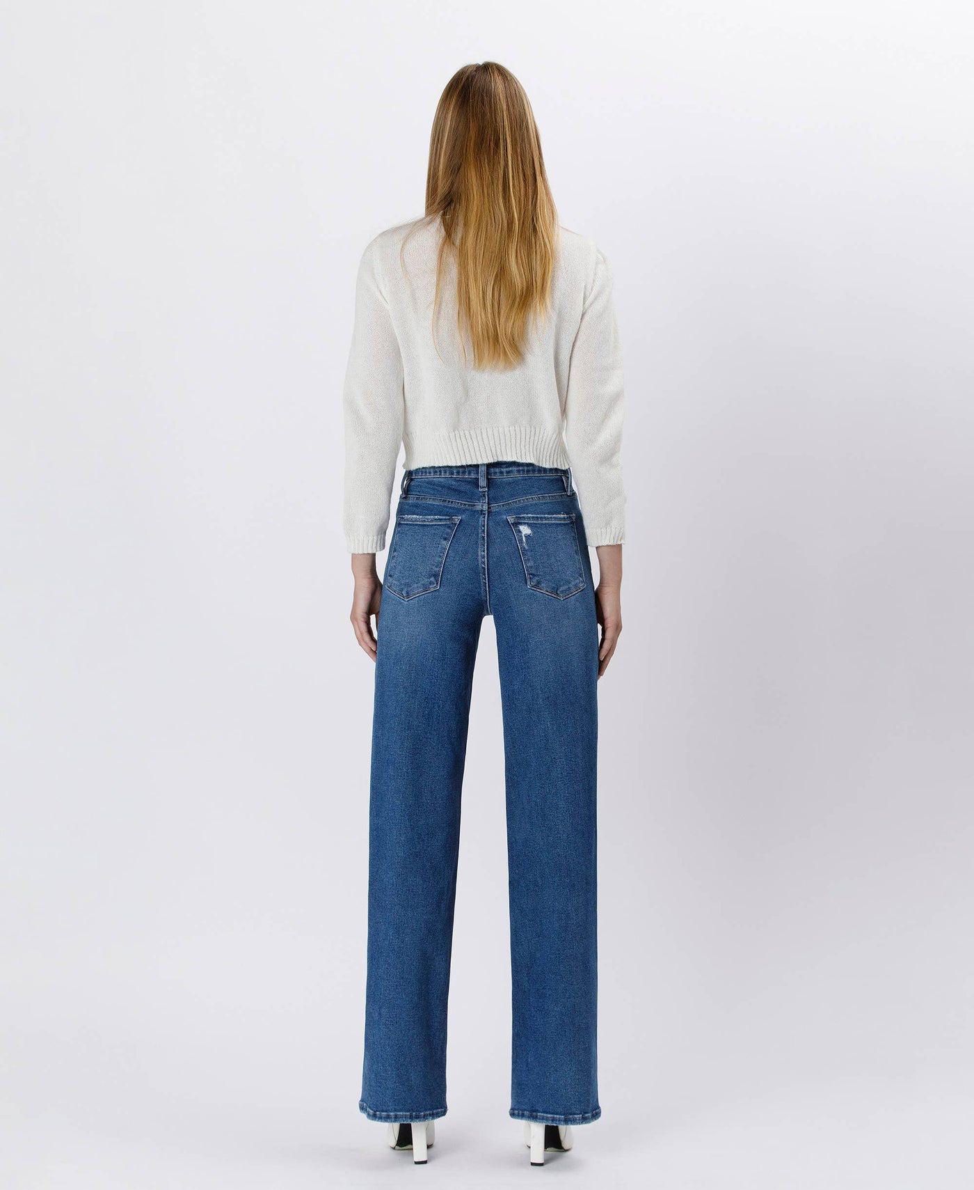 Trendy Girl 90's Super High Rise Wide Leg Jeans