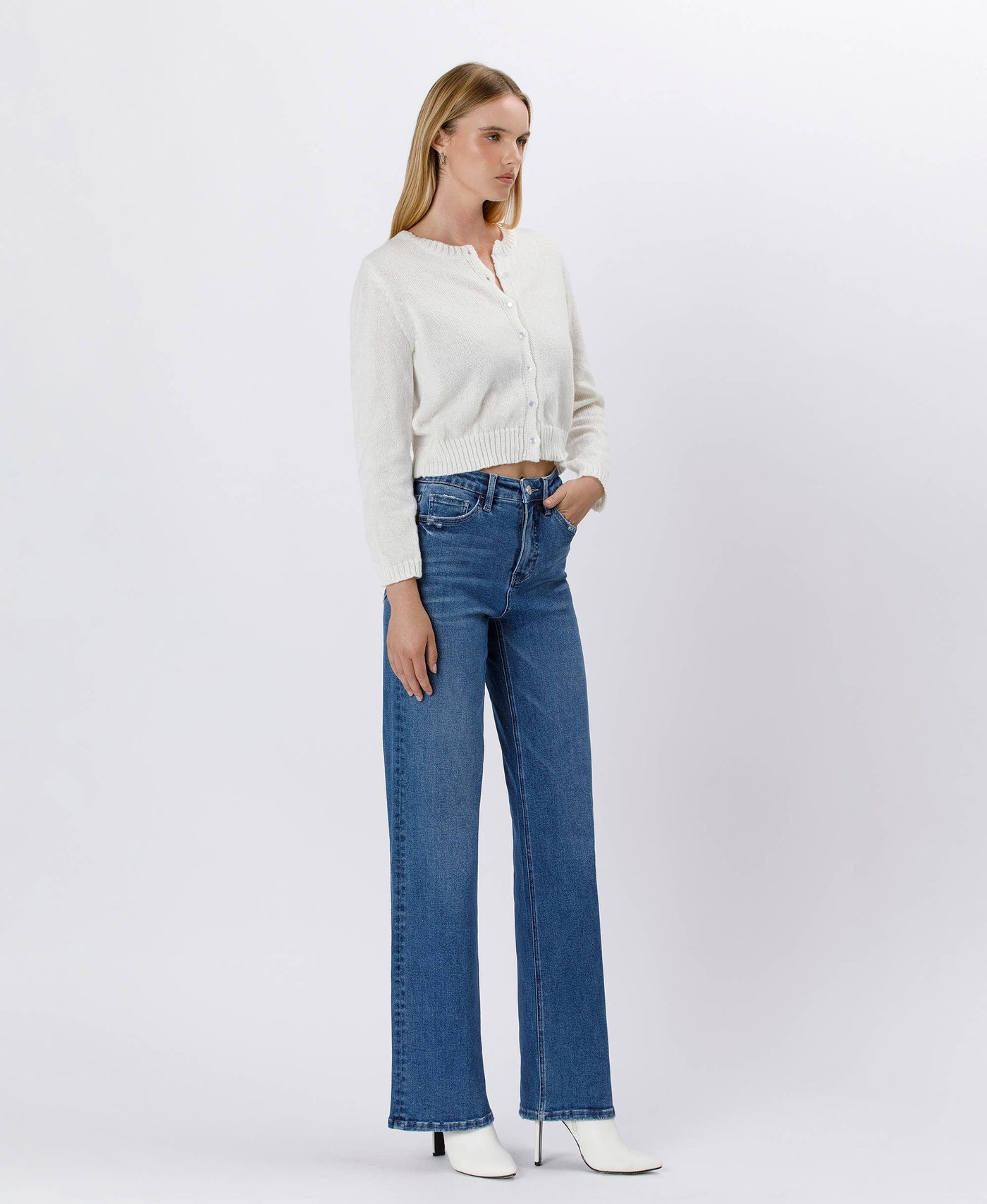 Trendy Girl 90's Super High Rise Wide Leg Jeans