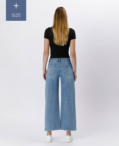 Influence Me High Rise Baggy Wide Jeans