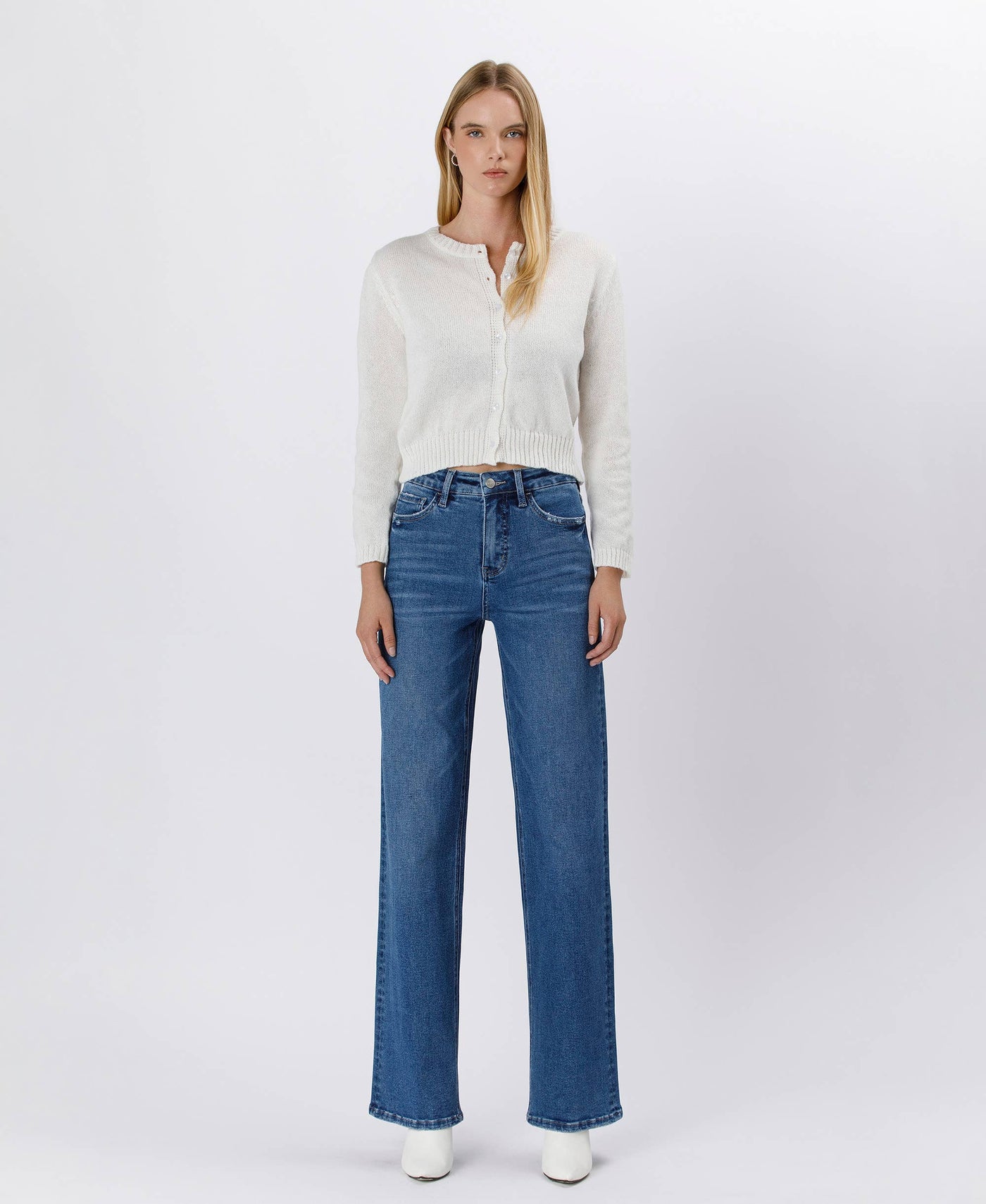 Trendy Girl 90's Super High Rise Wide Leg Jeans