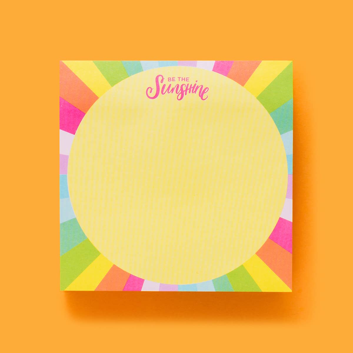 Sticky Notes Pad  "Be the Sunshine": Taylor Elliott Designs