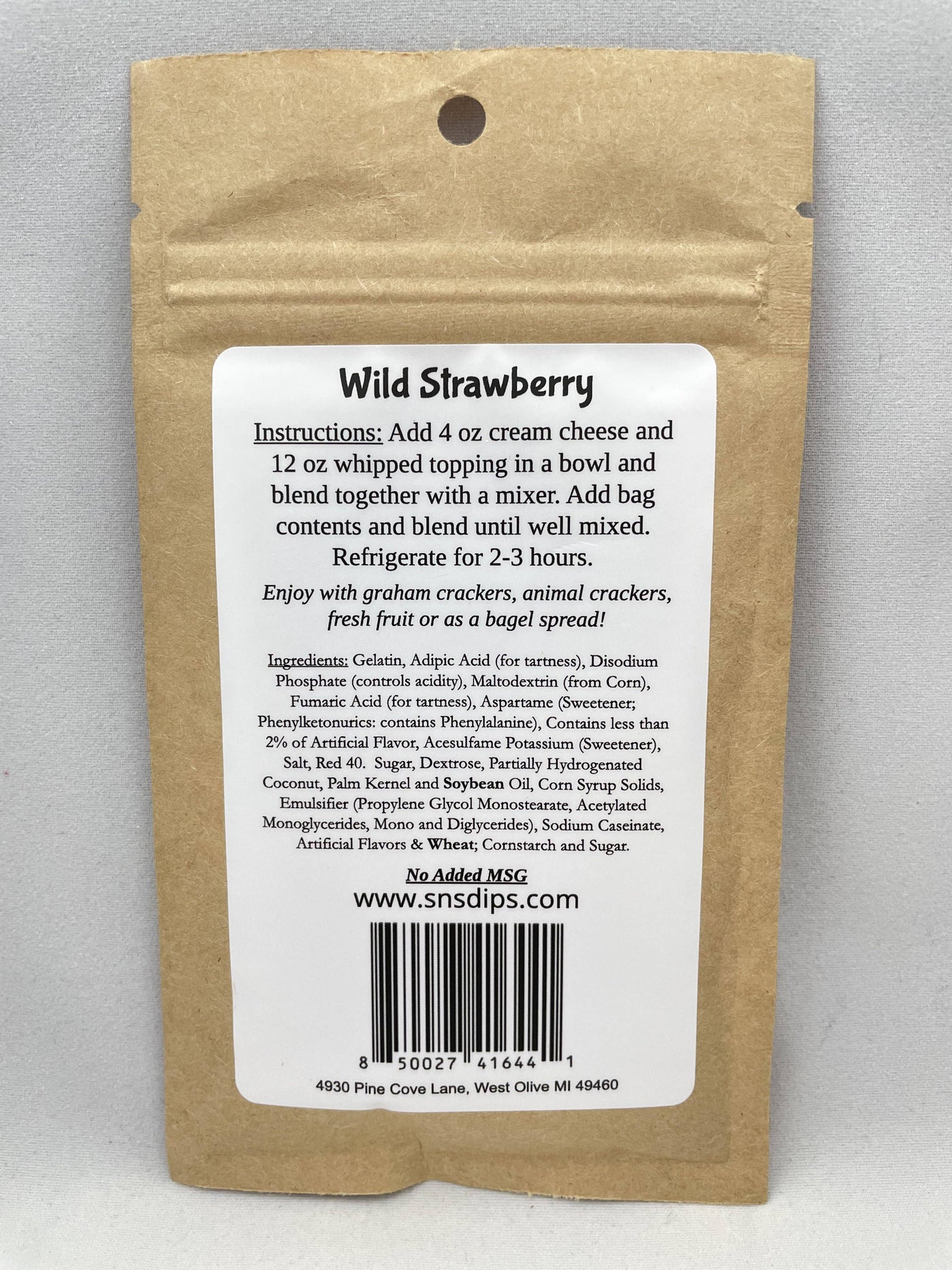 Wild Strawberry Dip