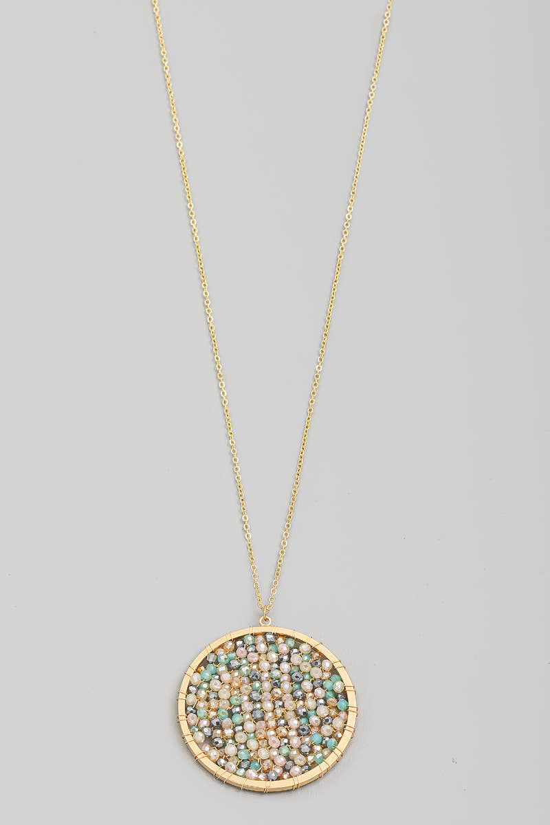 I Dream In Glitter Colorful Necklace