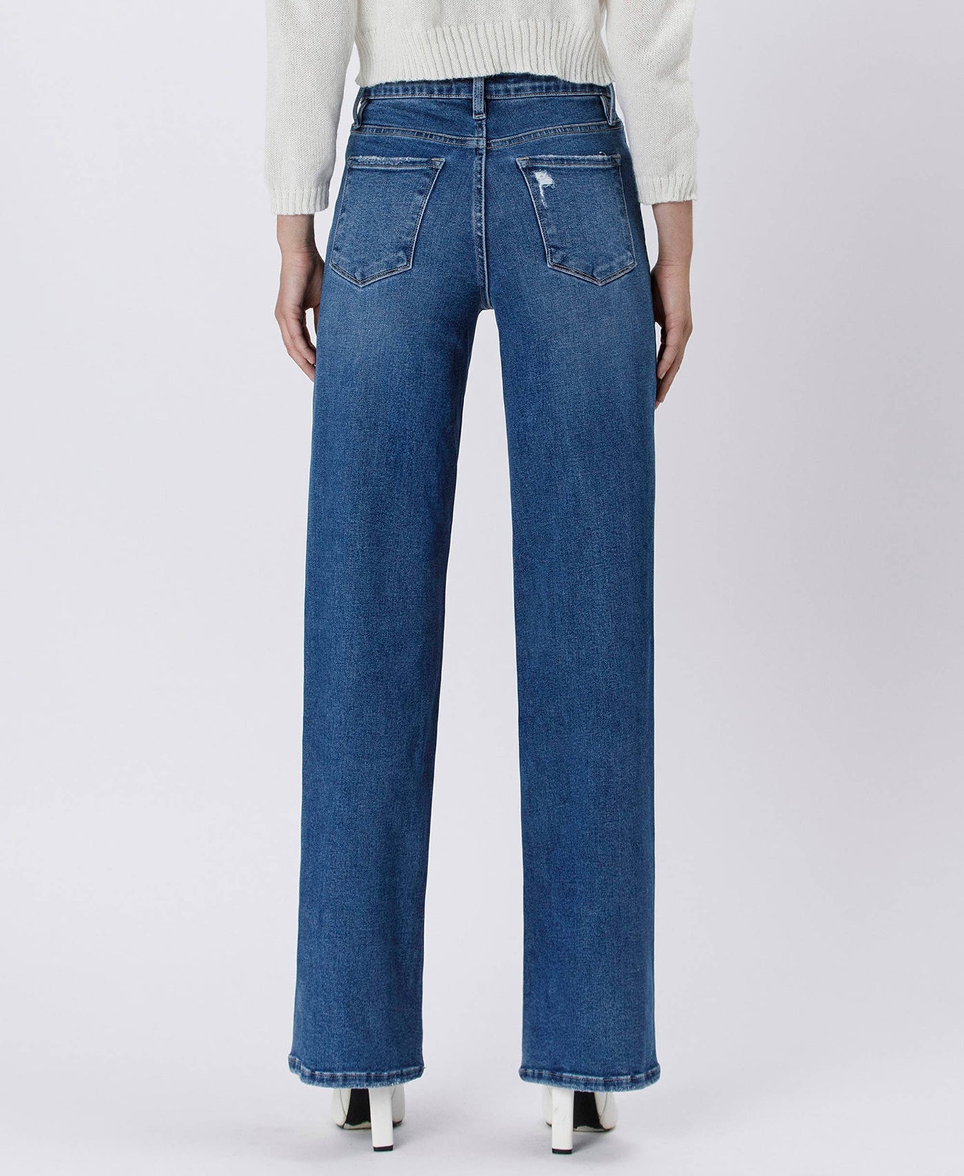 Trendy Girl 90's Super High Rise Wide Leg Jeans