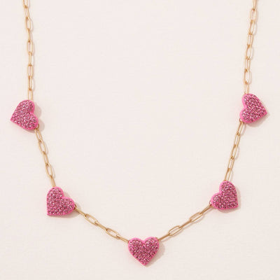 All My Heart Red Necklace