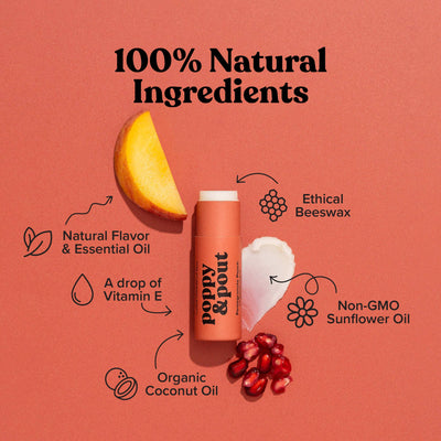 Lip Balm Pomegranate Peach