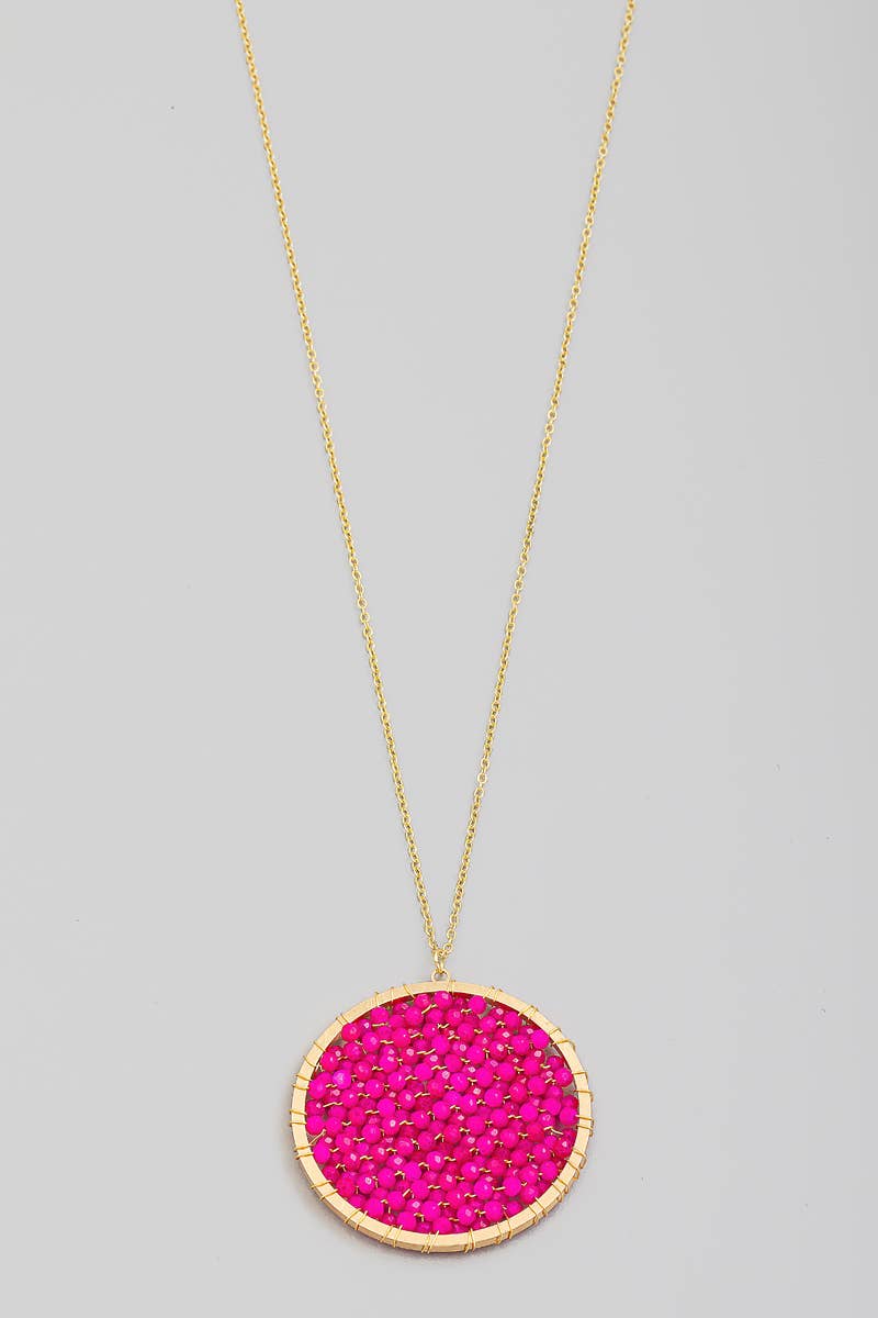 I Dream In Glitter Colorful Necklace