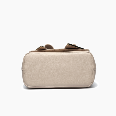 Jasmine Beige Bowtie Crossbody Bag