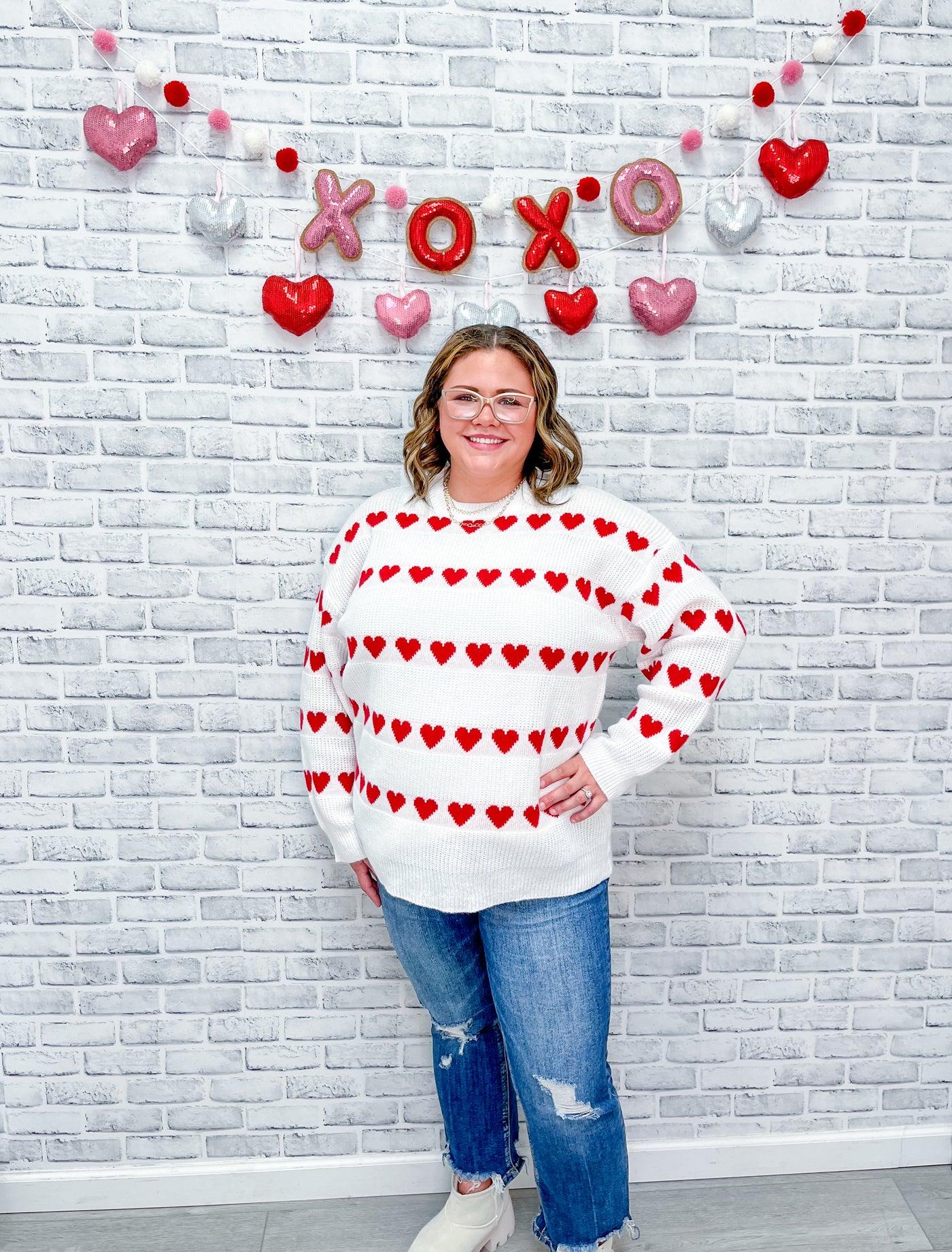 All Hearted Up Sweater