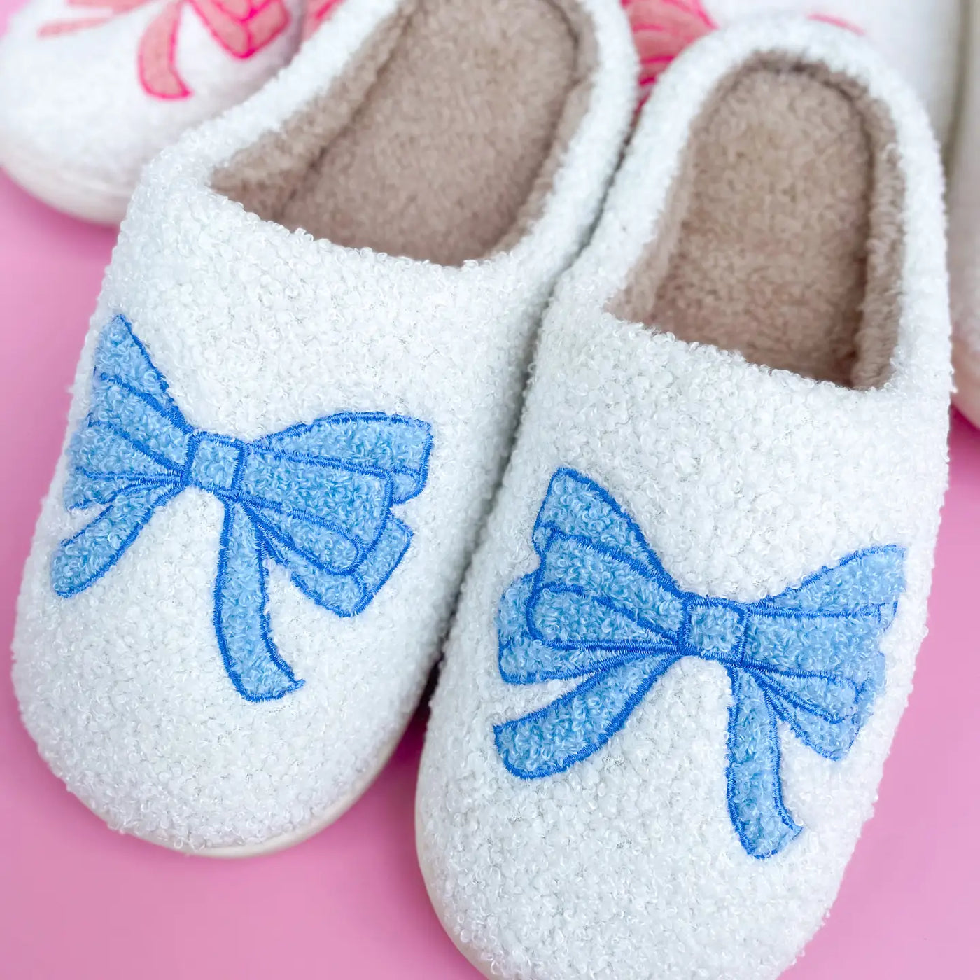 Girly Girl Blue Slippers