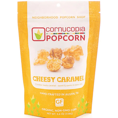 Cheesy Caramel Popcorn (Gluten Free)