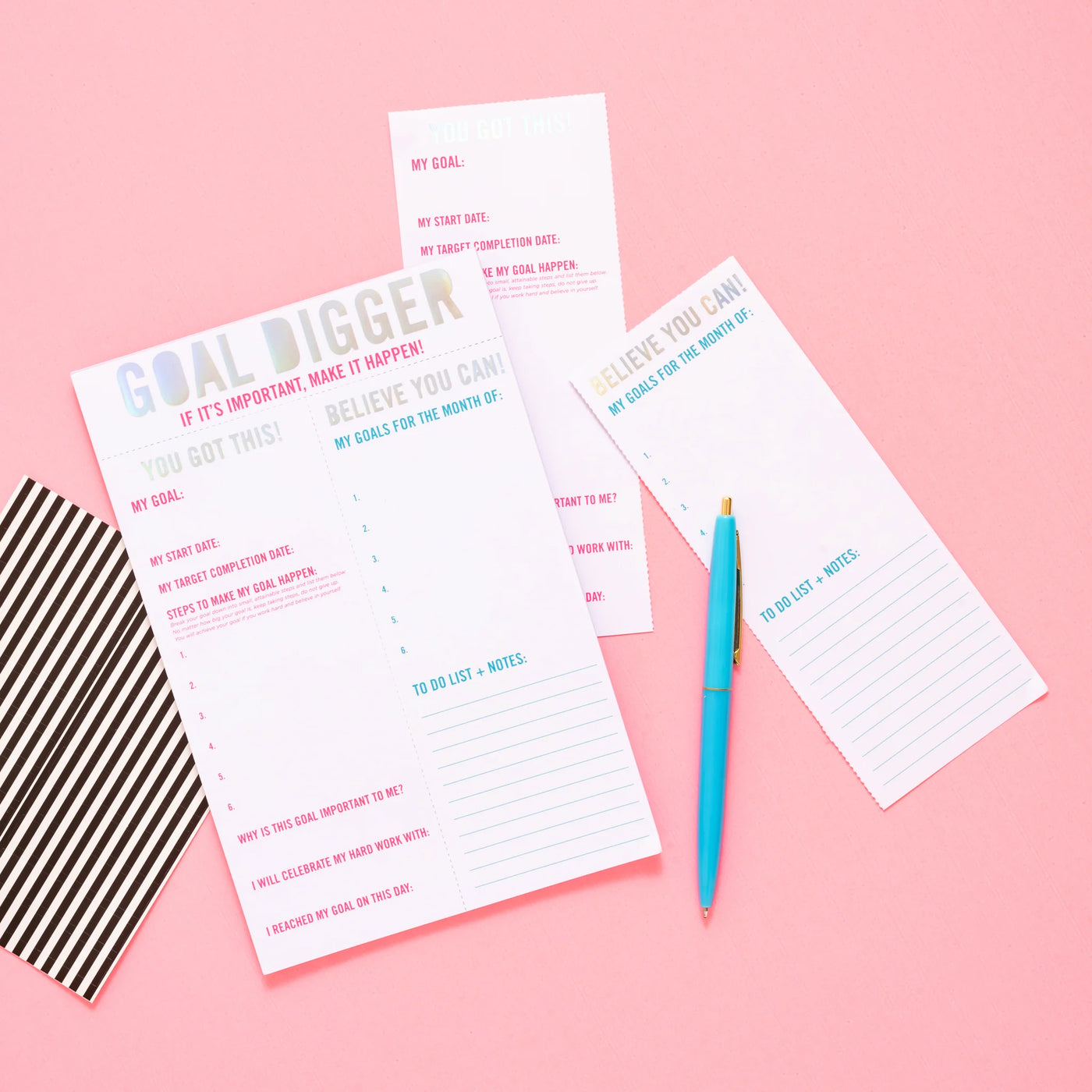 Goal Digger Notepad: Taylor Elliott Designs