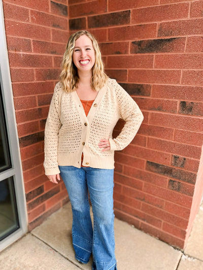 Layering Queen Oatmeal Cardigan