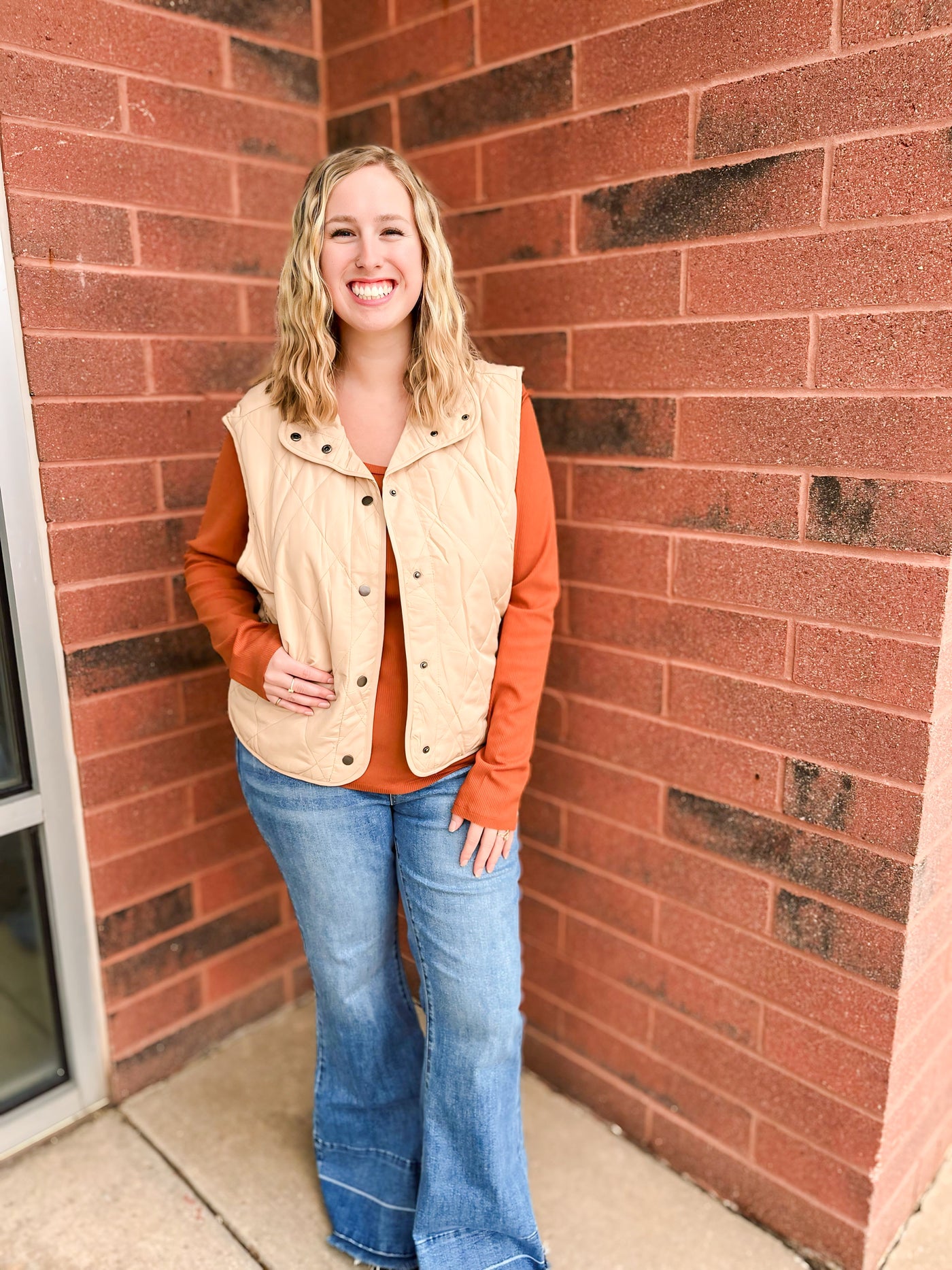 Bundle Me Up Taupe Vest