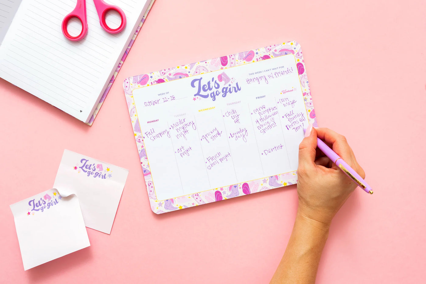 Let's Go Girls Weekly Planner: Taylor Elliott Designs