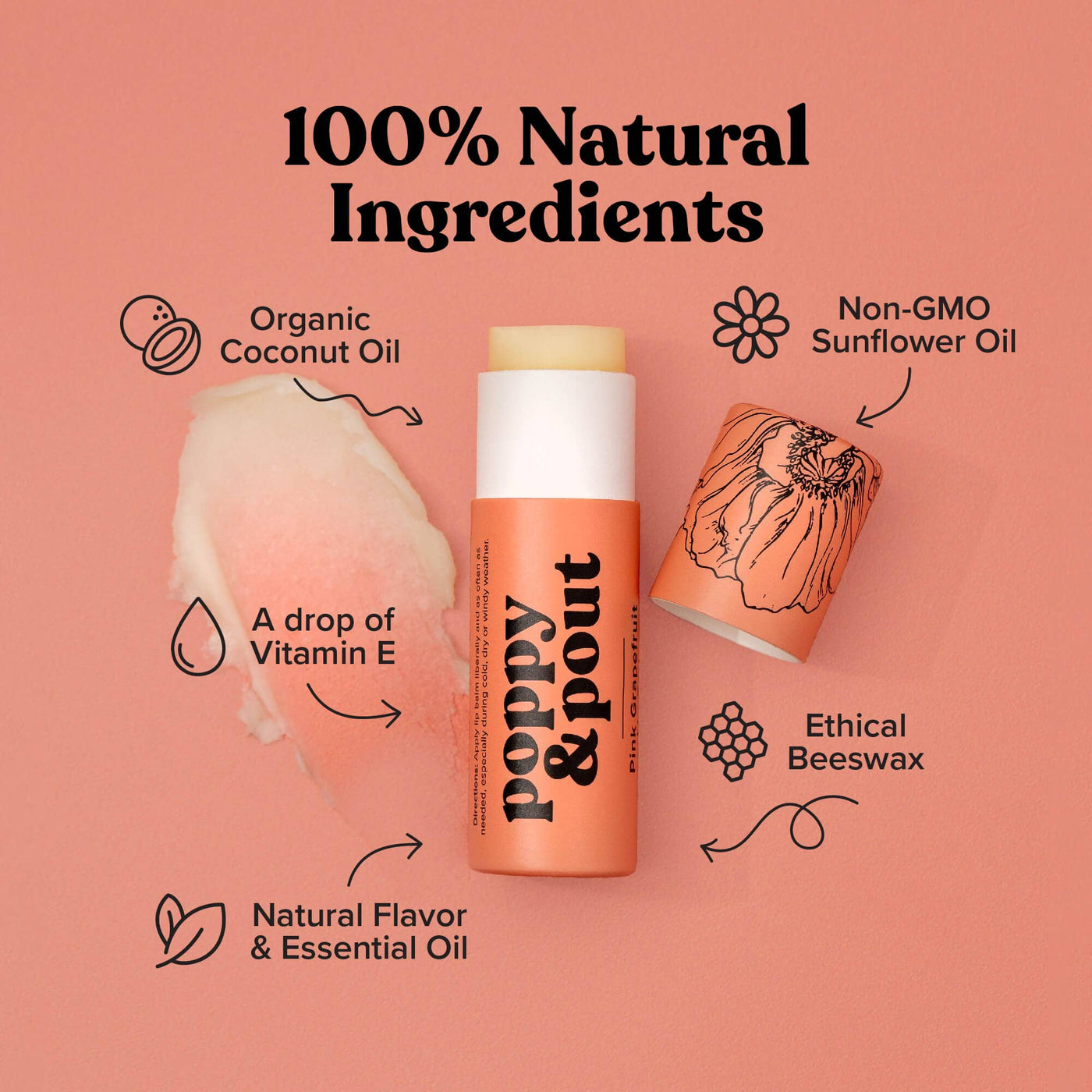 Lip Balm Pink Grapefruit