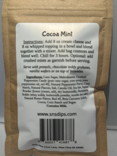 Cocoa Mint Dip Mix