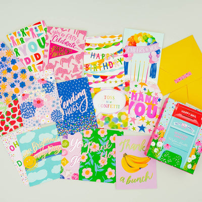 Happy Mail Boxed Greeting Cards: Taylor Elliott Desigs