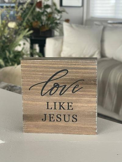 Love Like Jesus Block