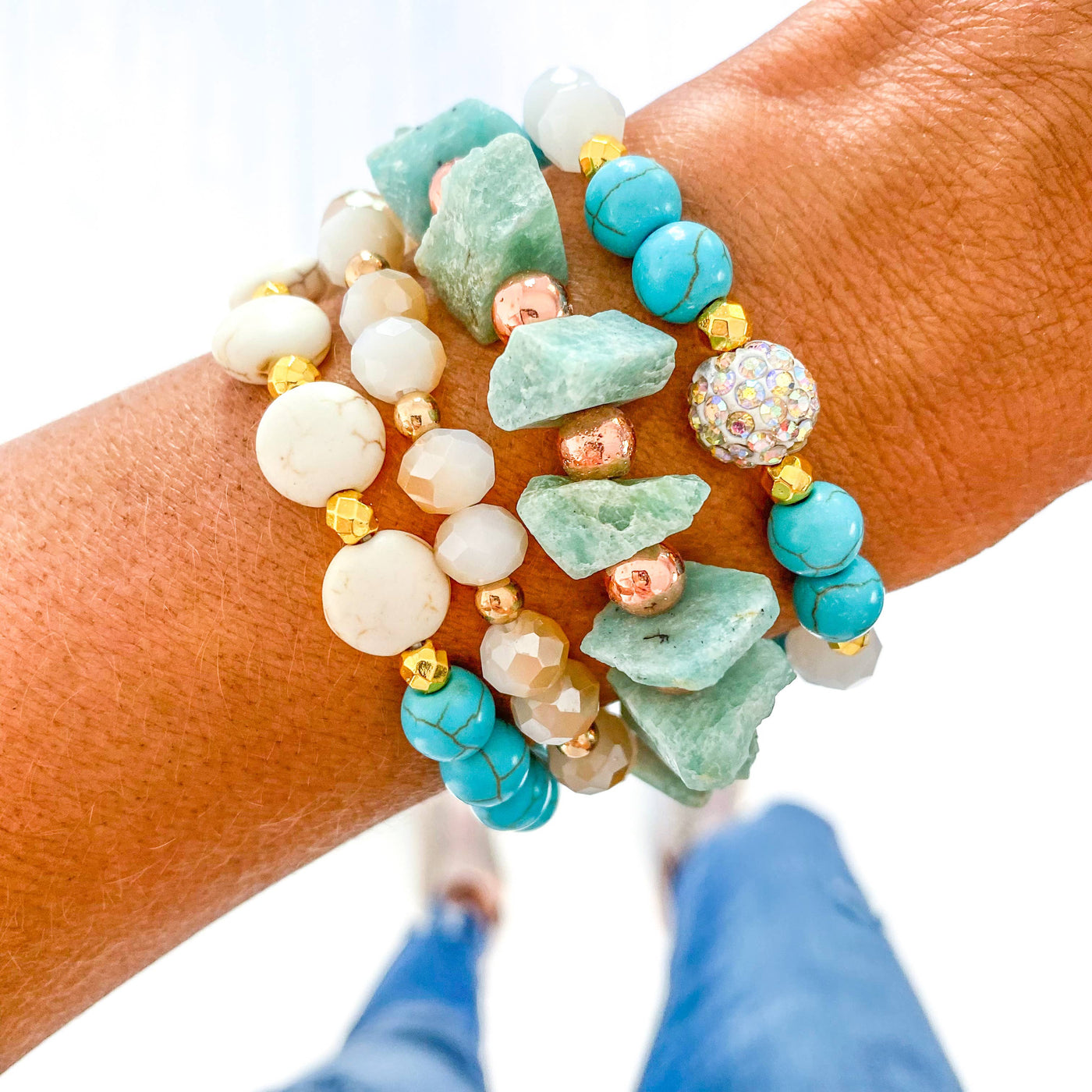 The Ocean Is Calling  Bracelet Stack