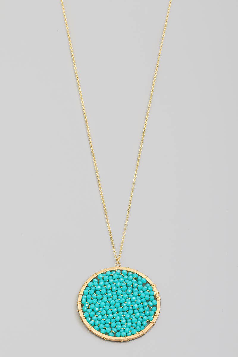 I Dream In Glitter Colorful Necklace