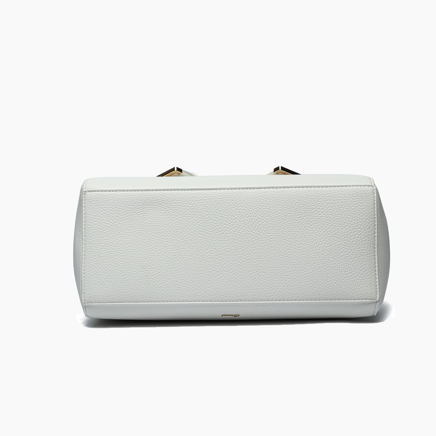 Poppy White Bowtie Top Handle Satchel Bag