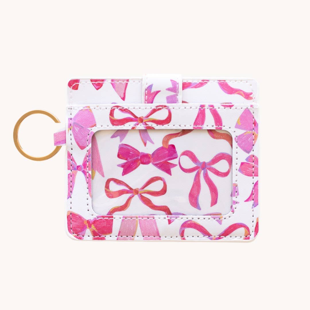 Pink Bows Wallet: Elyse Breanne Designs