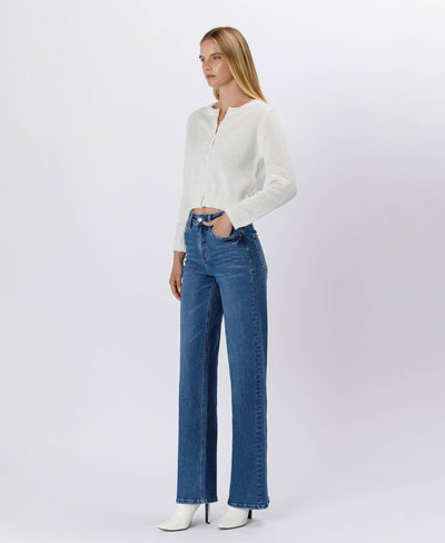 Trendy Girl 90's Super High Rise Wide Leg Jeans