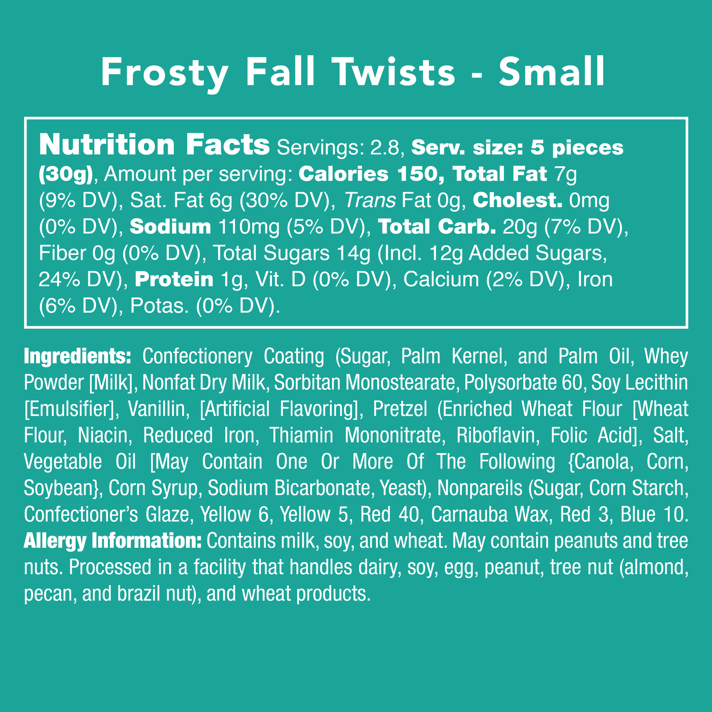 Frosty Fall Twists