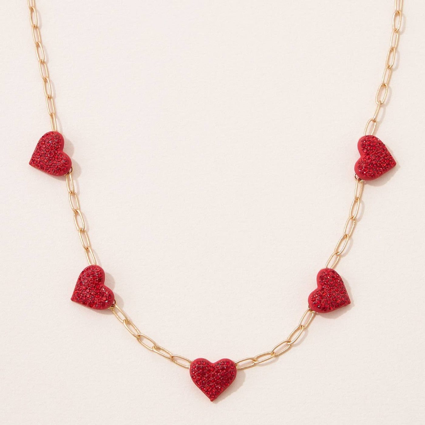 All My Heart Red Necklace