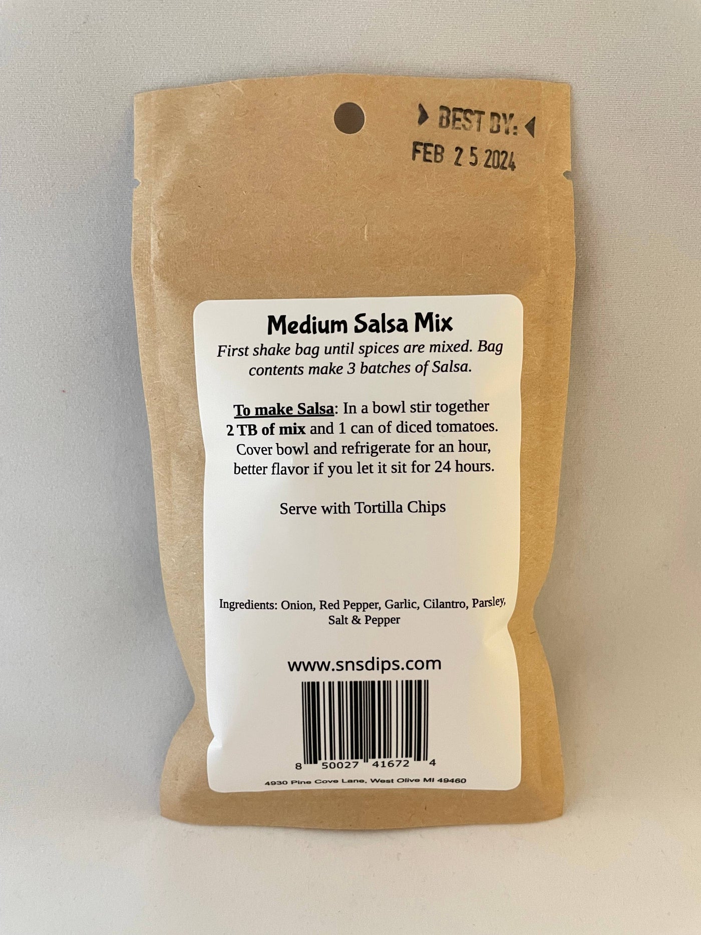 Medium Salsa Mix