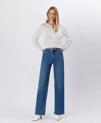 Trendy Girl 90's Super High Rise Wide Leg Jeans