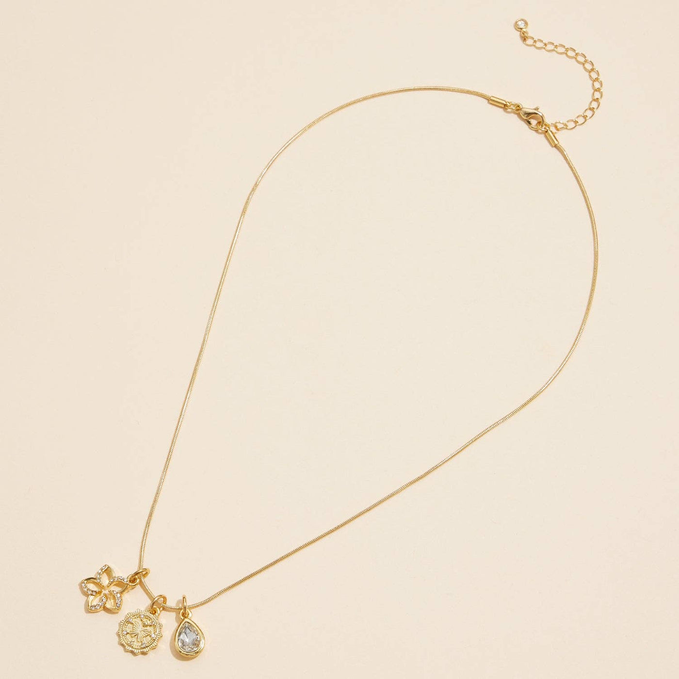 Gold Dipped 18K Butterfly Charm Necklace