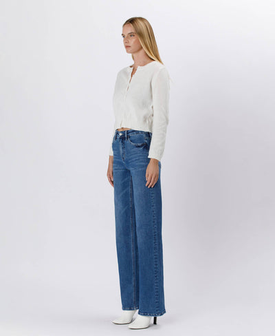 Trendy Girl 90's Super High Rise Wide Leg Jeans