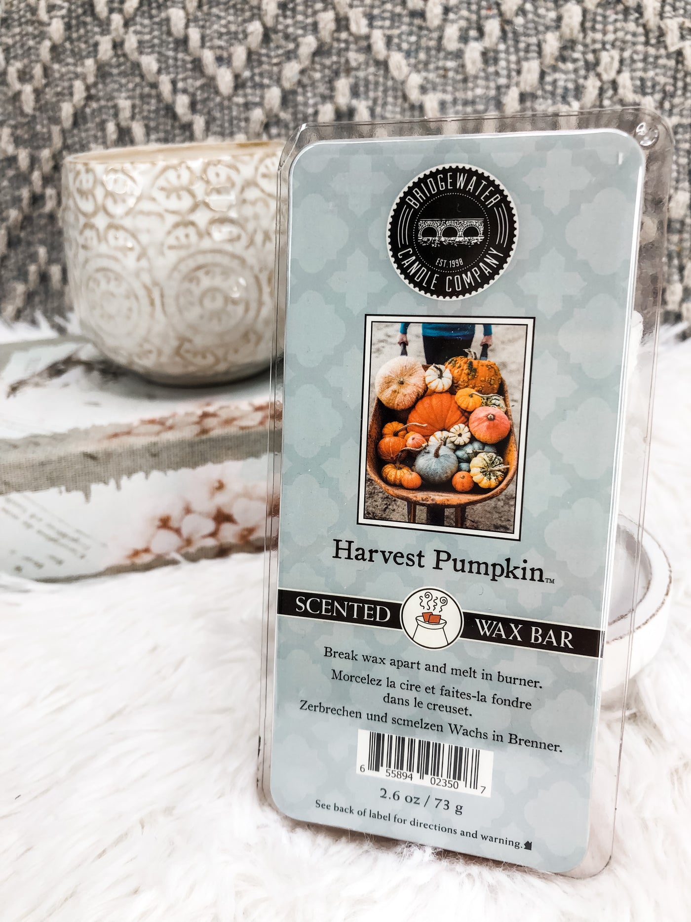 Harvest Pumpkin Scented Wax Bars